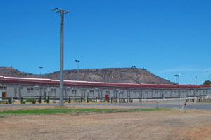 View of Baxter Detention Facility, near town of Port Augusta South Australia. The Baxter Centre was opened in 2002.