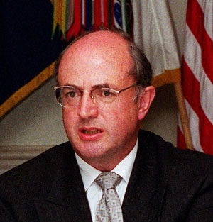Peter Reith, Minister for Defence in John Howard’s government at the time of the Children Overboard affair.