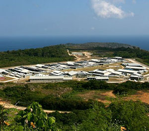 The Christmas Island Detention Centre in 2008.