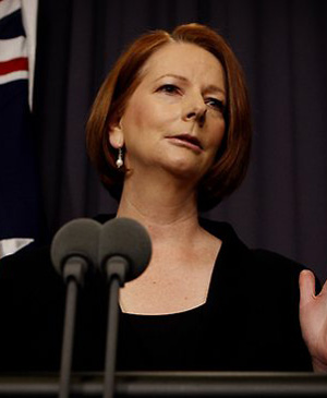 Julia Gillard, Australia's Prime Minister in 2011.