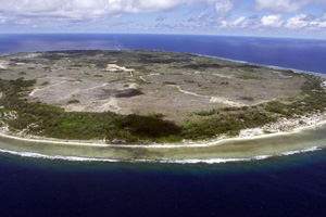 Nauru is a 21 square kilometres island in the southwestern Pacific Ocean. It is 42km south of the equator and 4500km from Australia.