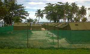 Manus Island Detention Centre. It was opened by John Howard’s government in 2001, closed by Kevin Rudd in 2008 and re-opened by Julia Gillard’s government in 2011.