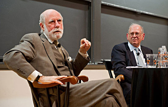 Vint Cerf and Robert Kahn, inventors of TCP/IP